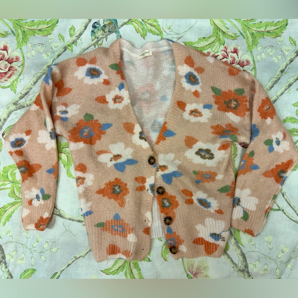 Alexandre Laurent Floral Cardigan